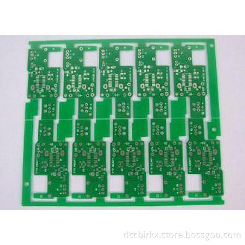 Stamp Hole Connected 1 Layer PCB ROHS HASL Lead Free Finish